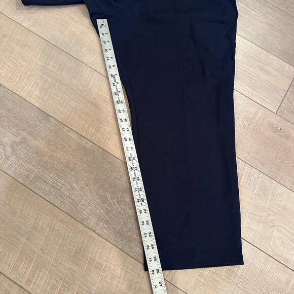 Old Navy Extra High-Rise Stevie Straight Pants XXL Navy Blue NEW - Picture 2 of 8